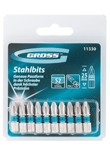 Бита Gross PH2x25, сталь S2  картинка